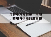 比特币走势框架：周期、宏观与供需的三重视角